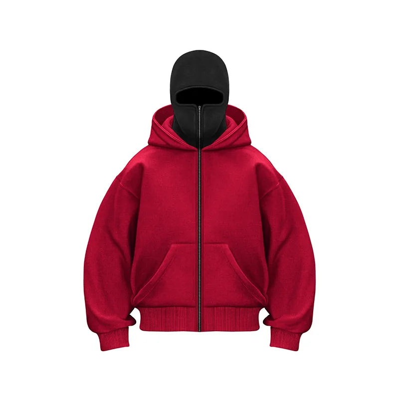 BALACLAVA ZIPPER HOODIE