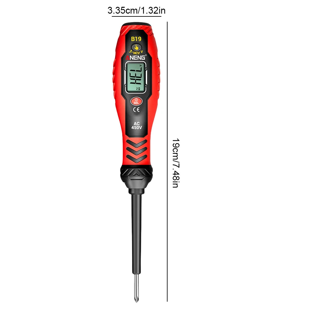 ปากกาทดสอบแรงดันไฟฟ้าแบบไม่สัมผัส – 30-1000V, สัญญาณเตือนแบบ Buzzer, ตัวค้นหาจุดขัดข้อง