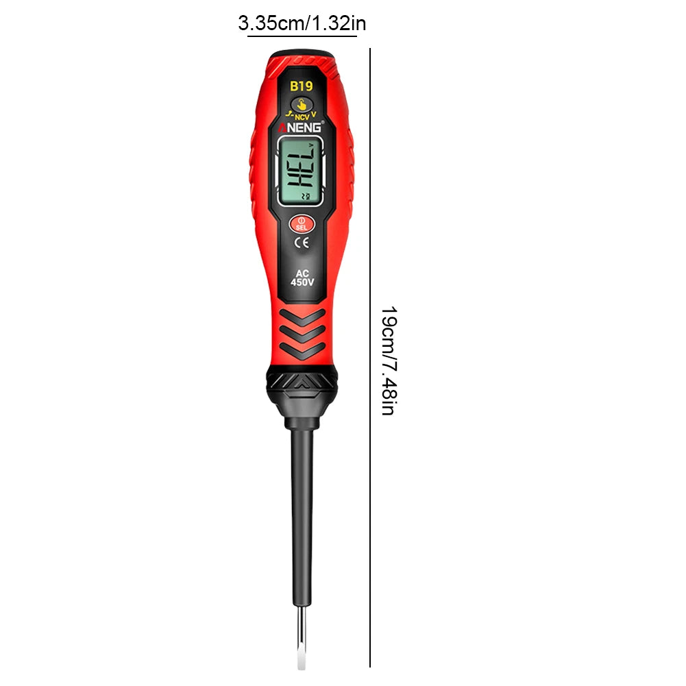 ปากกาทดสอบแรงดันไฟฟ้าแบบไม่สัมผัส – 30-1000V, สัญญาณเตือนแบบ Buzzer, ตัวค้นหาจุดขัดข้อง