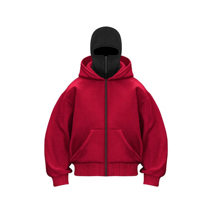 BALACLAVA ZIPPER HOODIE
