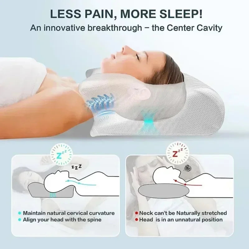 Greennvita - Butterfly Neck Pillow for Pain Relief & Better Sleep
