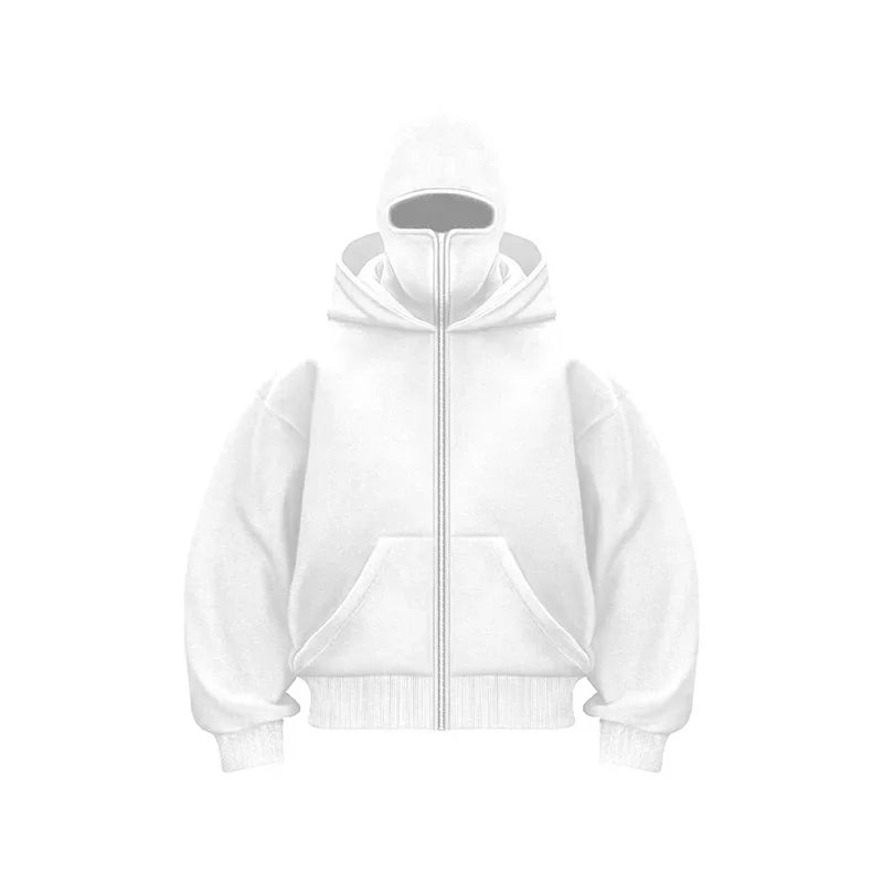 BALACLAVA ZIPPER HOODIE