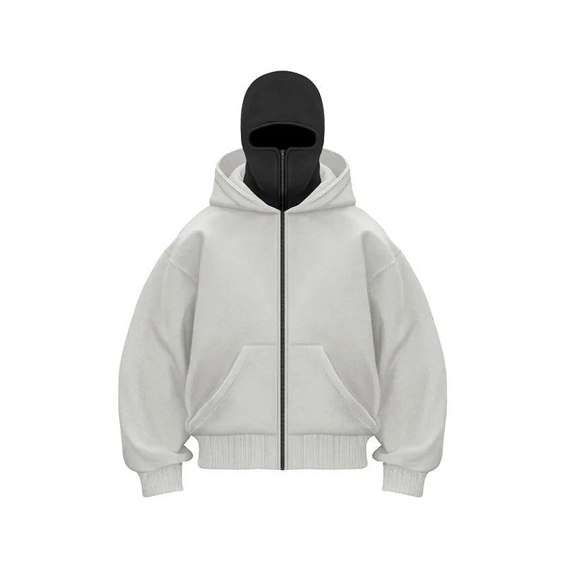 BALACLAVA ZIPPER HOODIE