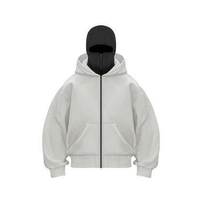 BALACLAVA ZIPPER HOODIE